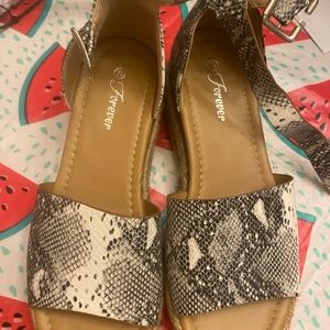 Casual dress shoes .